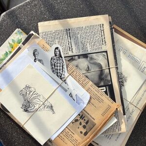 Vintage Paper Crafting Junk Journal Collage Ephemera Scrapbook Bundle